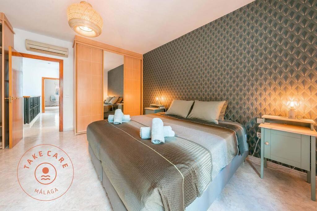 Spacious Home With Lovely Garden - Tcm Rincón de la Victoria Exteriör bild